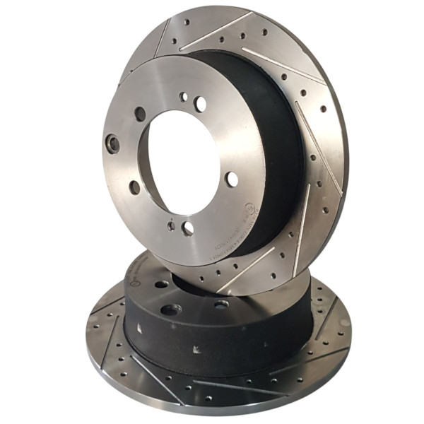 Disco de Freio Traseiro Mitsubishi Pajero TR4, Airtrek - HF725D BD8326 262mm S&oacute;lido