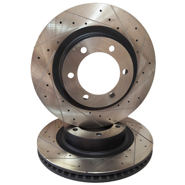 Disco de Freio Dianteiro Toyota Hilux 2.5 16V e 3.0 16V - BD4211 HF511 297mm Ventilado