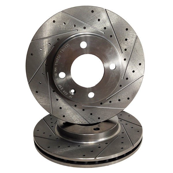 Disco de Freio Dianteiro VW Fox, Crossfox - HF01B BD5308 239mm Ventilado 5 Furos